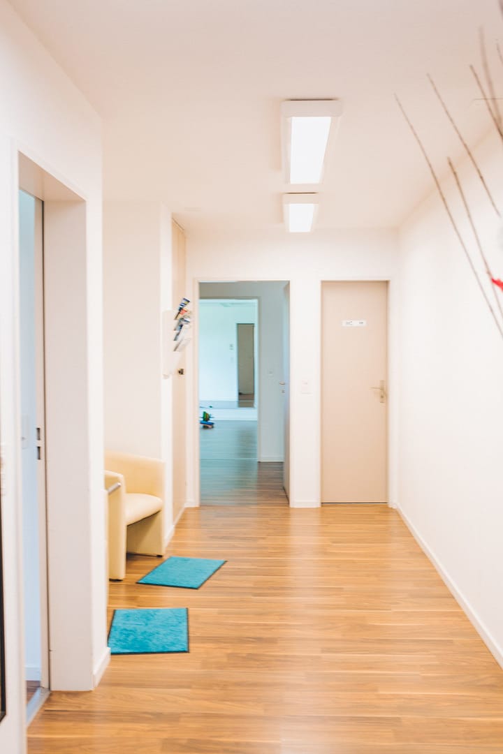 Eingangsbereich, Therapiezenter Zürich Wollishofen